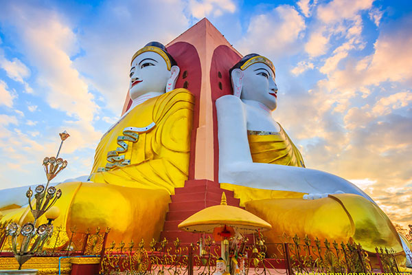 Ygn – kyauk Hti yoo- Bago- Bgn- Popa- Mdy- Pyin Oo lwin- Mingun- Amayapuya – AvA- Sagaing – Pindaya – Inle . ( 11 Days / 10 Nights )